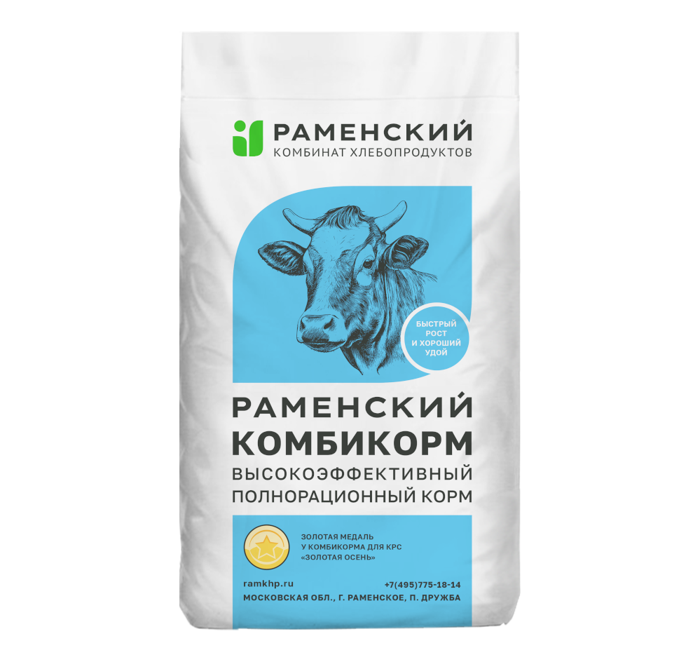 Комбикорм К-62 для телят с рождения до 4 месяцев